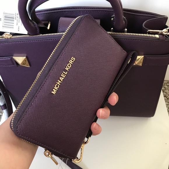 🌹🌸mk Satchel set/crossbody & wallet/large bag - Picture 7 of 8